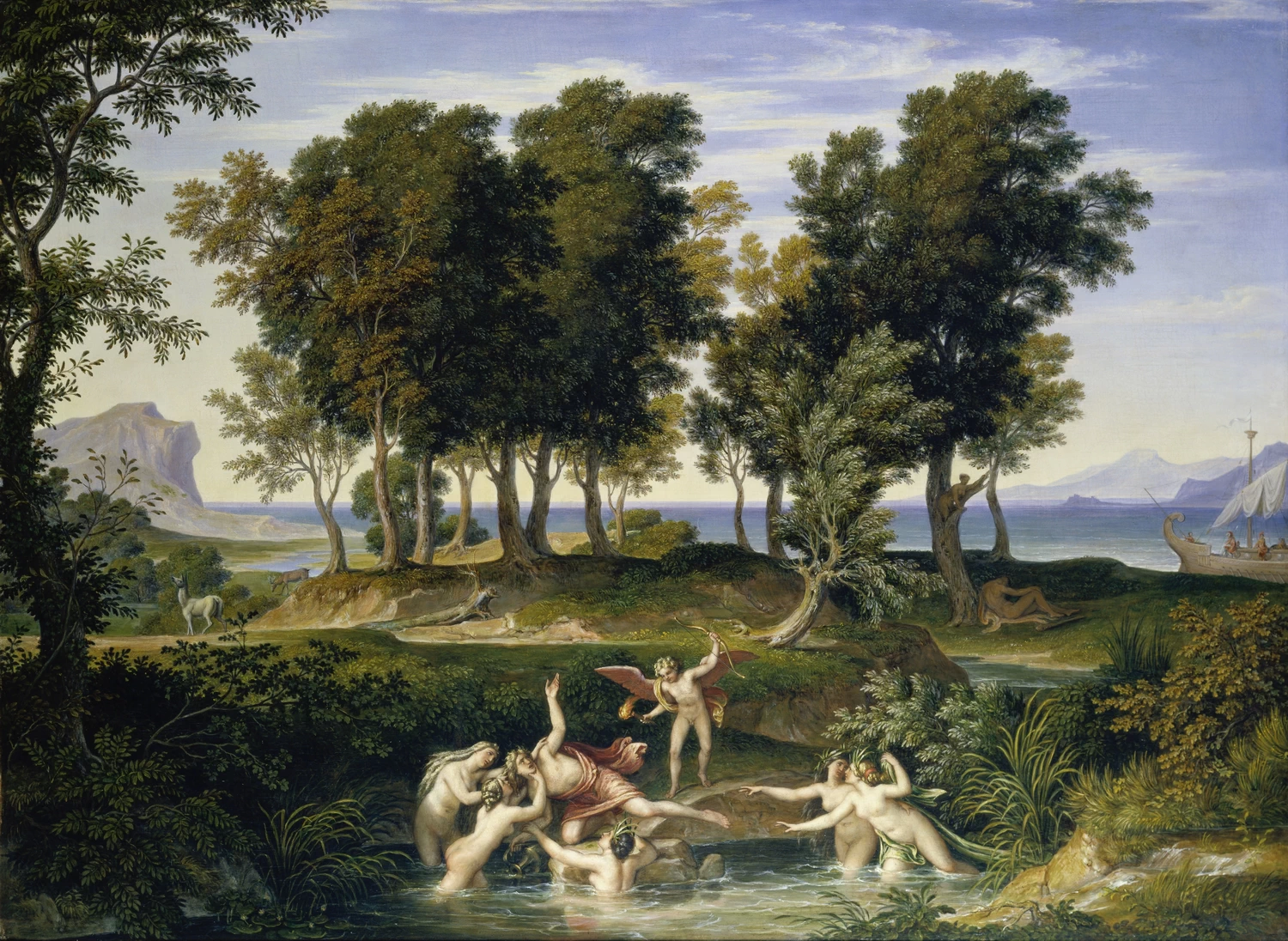 Paesaggio con il ratto di Hylas - Städelsches Kunstinstitut e Städtische Galerie, Francoforte